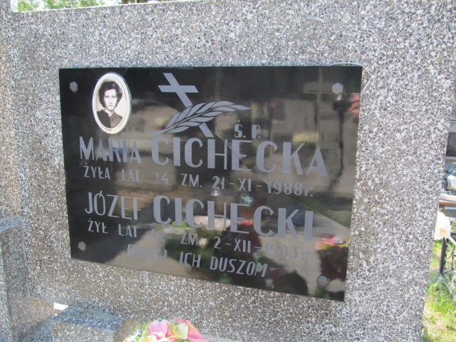 Maria Cichecka 1954 Łaskarzew - Grobonet - Wyszukiwarka osób pochowanych